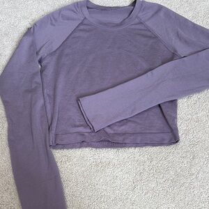 lululemon athletica Purple Long Sleeve Top